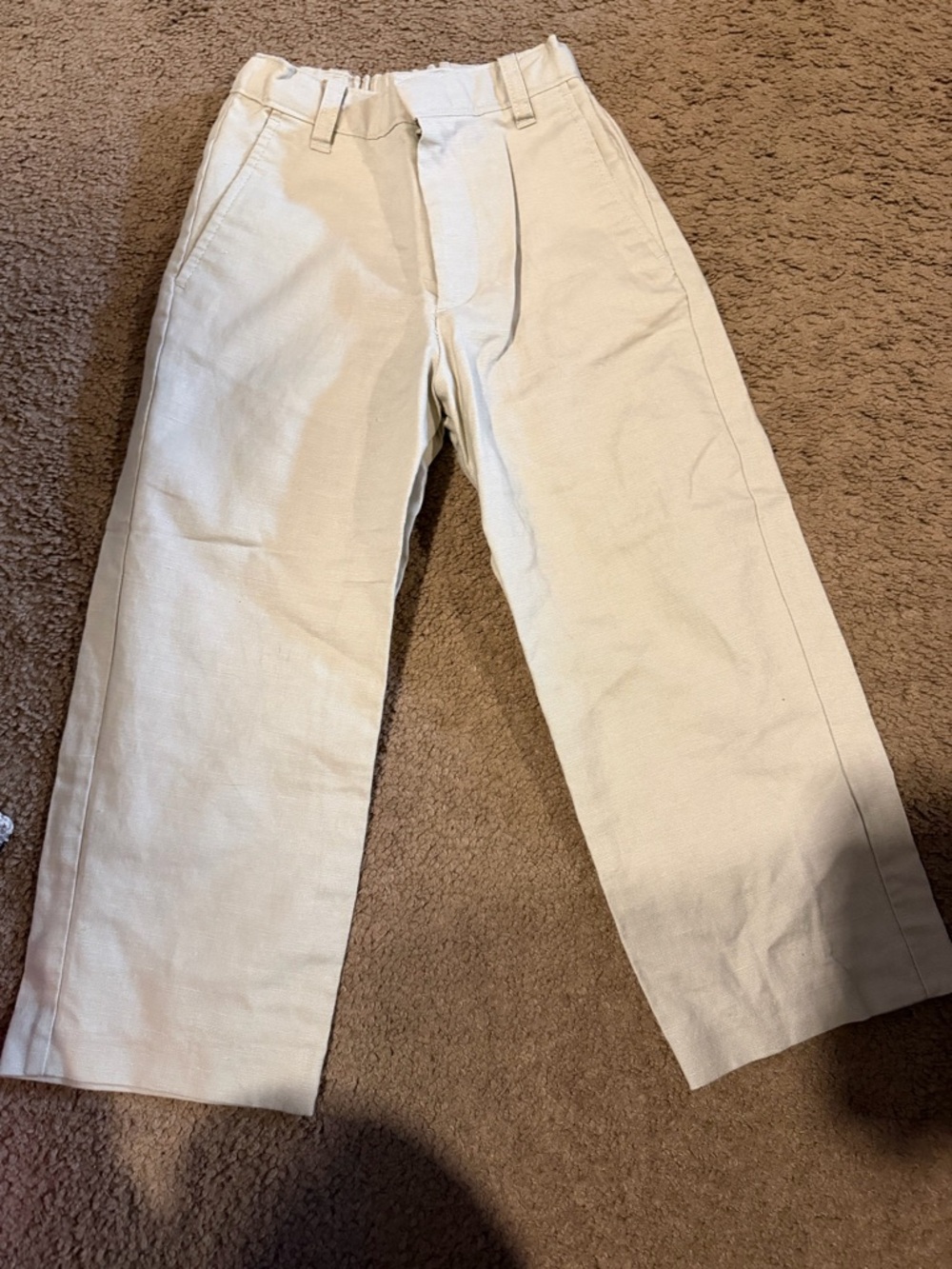 Kenneth Cole Reaction Kids Linen blend 4T Straight-Leg Chinos